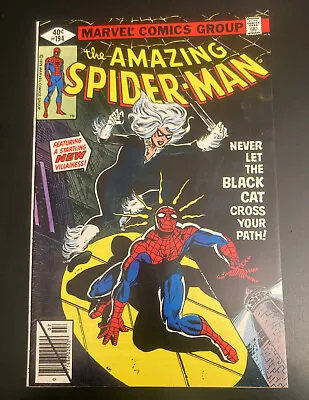 Buy AMAZING SPIDER-MAN #194 (1979) *Black Cat!* Beautiful Copy! Super Bright/Glossy! • 248.48£