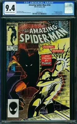 Buy Amazing Spider-Man #256 (1984) CGC 9.4!! 1st Appearance Of Puma • 42.71£