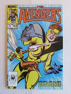 Buy Avengers #264 (1986) Marvel All-New Yellowjacket NM 9.6 SU323 • 10.06£