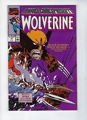 Buy MARVEL COMICS PRESENTS # 47 - WOLVERINE,CAPTAIN AMERICA, John Byrne Cover, 1990 • 4.95£