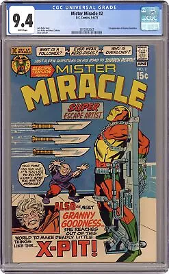 Buy Mister Miracle #2 CGC 9.4 1971 3973392007 • 151.44£