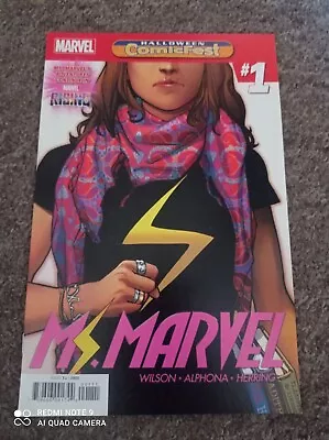 Buy Ms Marvel #1 Halloween Comicfest🔥kamala Khan🔥 Marvel Comics Unread 2018 • 2.99£