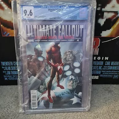 Buy Ultimate Fallout 4 1st Miles Morales 1st Print MARVEL CGC 9.6 • 500£