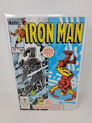 Buy IRON MAN #194 1985 Marvel 9.4 1st App Scourge Luke McDonnell Cover Art • 6.99£