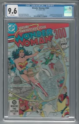 Buy Wonder Woman #300 CGC 9.6 NM+ 2/83 DC Comics 1st Appearance Of Fury Lyta Trevor • 108.73£