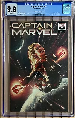 Buy Captain Marvel #21 2010 Marvel Comics 1st Print Marco Mastrazzo Variant CGC 9.8 • 59.60£