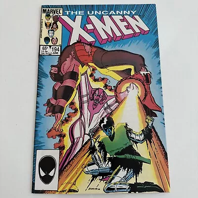 Buy Uncanny X-Men # 194 | KEY ! 1st App Fenris / Sticker Twins ! Marvel 1985 | VF/NM • 3.88£