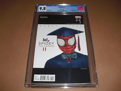 Buy Spidey #1 CGC 9.8 Hip Hop Variant From 2016! Marvel Lil Wayne Tha Carter NM • 225.21£