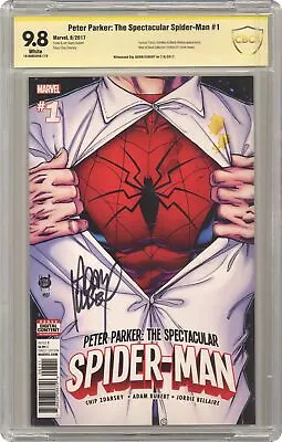 Buy Peter Parker Spectacular Spider-Man 1A Kubert CBCS 9.8 SS Adam Kubert 2017 • 151.71£