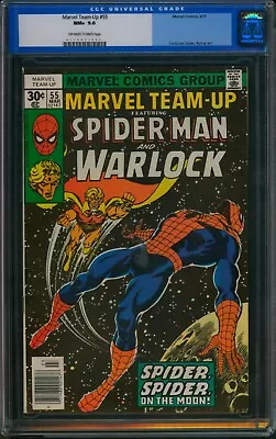 Buy Marvel Team-Up #55 🌟 CGC 9.6 🌟 1st Appearance Of The Gardener! Comic 1977 • 120.37£