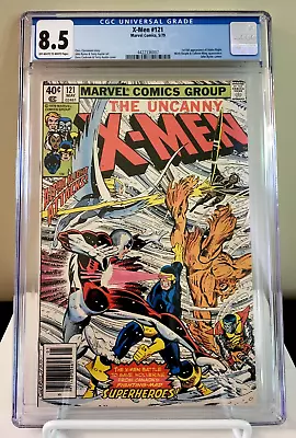 Buy Uncanny X-Men #121 CGC 8.5 Newsstand 1979 1st Full App. Alpha Flight! • 132.02£