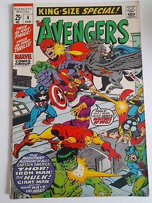 Buy Avengers Annual #4 Jan 1971 Good/VGC 3.0 Key Issue Reprints • 16.99£