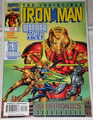 Buy Iron Man (3rd / Marvel) No. 18 *SEAN CHEN* July 1999 • 0.84£
