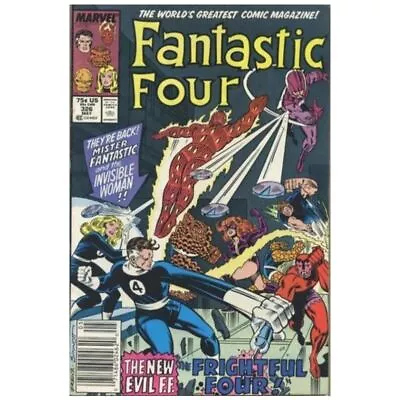 Buy Fantastic Four #326 Newsstand  - 1961 Series Marvel Comics VF [p  • 3.24£