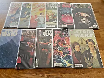Buy 11 Star Wars Comics Bundle / Job Lot Marvel 2015 • 32£