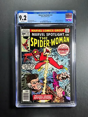 Buy MARVEL SPOTLIGHT # 32 CGC 9.2 NEWSSTAND 1ST Spider-Woman WHITE PAGES • 213.57£