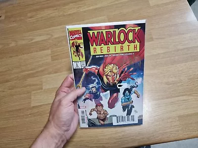 Buy Marvel Comics - Warlock Rebirth #1 - Signed By Ron Marz 8/15 - Sealed DF Edition • 15£