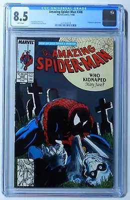 Buy Amazing Spider-Man #308  CGC 8.5  McFarlane  Taskmaster  Marvel 1988 • 31.03£