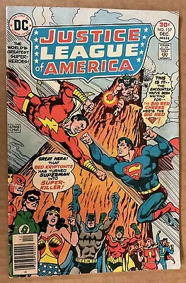 Buy JUSTICE LEAGUE OF AMERICA #137 (1976) DC; Dillan Art; Superman Vs. Shazam; VG • 9.32£