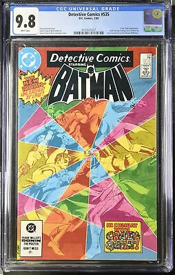 Buy Detective Comics #535 CGC NM/M 9.8 White Pages Intro New Robin (Jason Todd)! • 86.98£