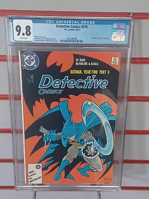 Buy DETECTIVE COMICS #578 (DC Comics, 1987) CGC 9.8 ~ YEAR TWO  ~ McFarlane ~ WP • 77.66£