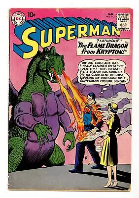 Buy Superman #142 VG- 3.5 1961 • 28.73£