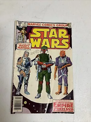 Buy Star Wars #42 - 1st Boba Fett And Yoda, Mandalorian, Marvel Comics 1980 • 54.36£