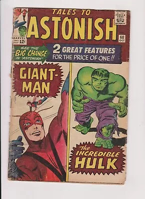 Buy Tales To Astonish #60 (Marvel)   Approx FR/GD • 19.42£
