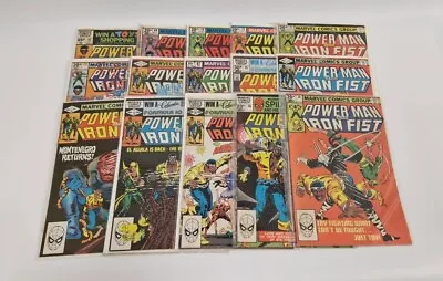 Buy Marvel Comics Power Man And Iron Fist Bundle 15 Copies 1980 - 1982            76 • 29.99£