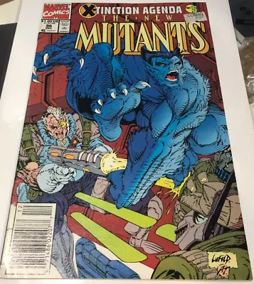 Buy New Mutants #96 (1983) Newsstand Sticker Copy Vf Marvel • 3.95£