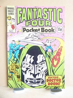 Buy FANTASTIC FOUR Pocket Book #8  1980 British Published Marvel Comics - FN • 2.99£