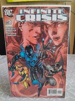 Buy Dc Comics Infinite Crisis 5 First Appearance Jamie Eyes As 3rd Blue Beetle • 14.99£