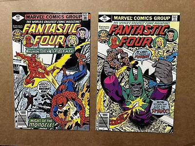 Buy FANTASTIC FOUR #207  208 - SPIDER-MAN APPEARANCE! VF+ To VF/NM • 11.45£