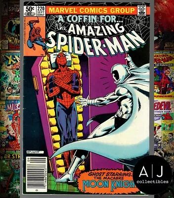 Buy Amazing Spider-Man #220 VF- 7.5 1981 • 15.49£