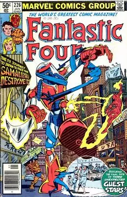 Buy Fantastic Four (Vol. 1) #226 (Newsstand) FN; Marvel | Bill Sienkiewicz - We Comb • 6.60£