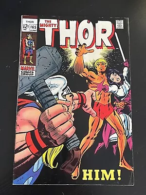 Buy Thor #165 First Full Adam Warlock HIM Fine/Very Fine 7.0 Key Silver Kirby MCU • 186.38£