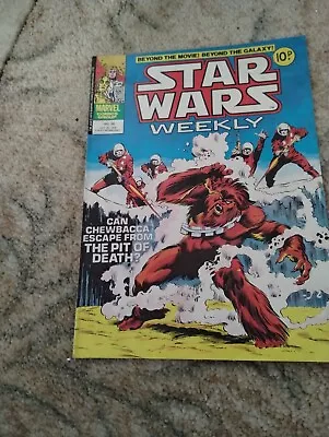 Buy Star Wars Weekly #38 VG (1978) Marvel Comics UK • 3£