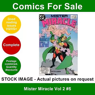 Buy DC Mister Miracle Vol 2 #5 Comic - VG/VG+ 01 June 1989 • 2.49£