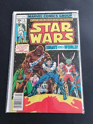 Buy Star Wars #8 - Marvel Comics - February 1978 - 1st Print - Based On The Film • 30.87£