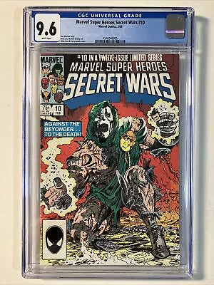 Buy Marvel Super Heroes Secret Wars #10 CGC 9.6 Uncirculated Copy Direct Ed. 1984 • 77.65£