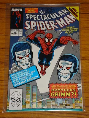 Buy Spiderman Spectacular #159 V1 Cosmic Spidey Acts Of Ven December 1989 • 3.49£
