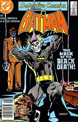 Buy Detective Comics #553 (Newsstand) FN; DC | Batman Black Mask August 1985 - We Co • 11.63£