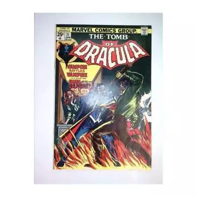 Buy Tomb Of Dracula #21  - 1972 Series Marvel Comics VF Minus (stamp Included) [r/ • 28.84£
