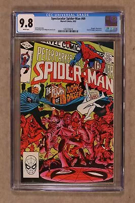 Buy Spectacular Spider-Man Peter Parker #69 CGC 9.8 1982 1497259018 • 124.26£