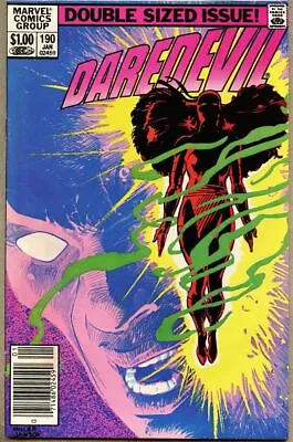 Buy Daredevil #190-1983 Fn+ 6.5 Giant-Size Revival Of Elektra Newsstand Variant • 15.55£