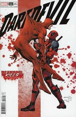 Buy Daredevil Volume 8 #11 Marvel Comics Scott Williams Deadpool Variant Cover C NM • 3.88£