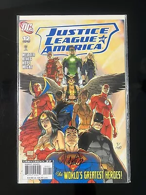 Buy Justice League Of America # 12 Variant Signed By Michael Turner Ltd 7/40 W/ COA • 77.66£