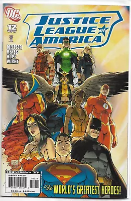 Buy Justice League Of America (2007) #12 Brad Meltzer Ed Benes DC Comics • 1.52£