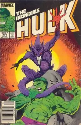Buy Incredible Hulk, The #308 (Newsstand) FN; Marvel | Mike Mignola - Mantlo - We Co • 5.24£