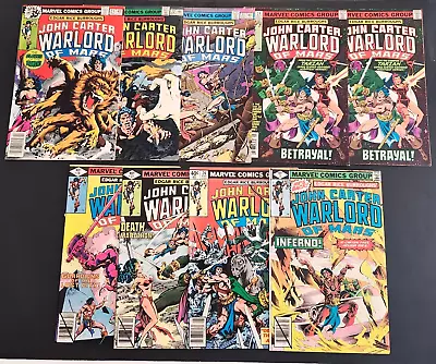 Buy JOHN CARTER WARLORD Of MARS #21 - 28 (  Lot 9, Qty 2 Of 24 )  1979 Marvel Comics • 20.96£